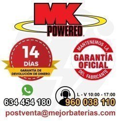 MK Powered M34 SLD G | Bateria 12V 60Ah Serie GEL