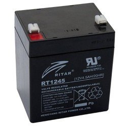 Batería Ritar 12V 4Ah AGM. Ref: RT1245