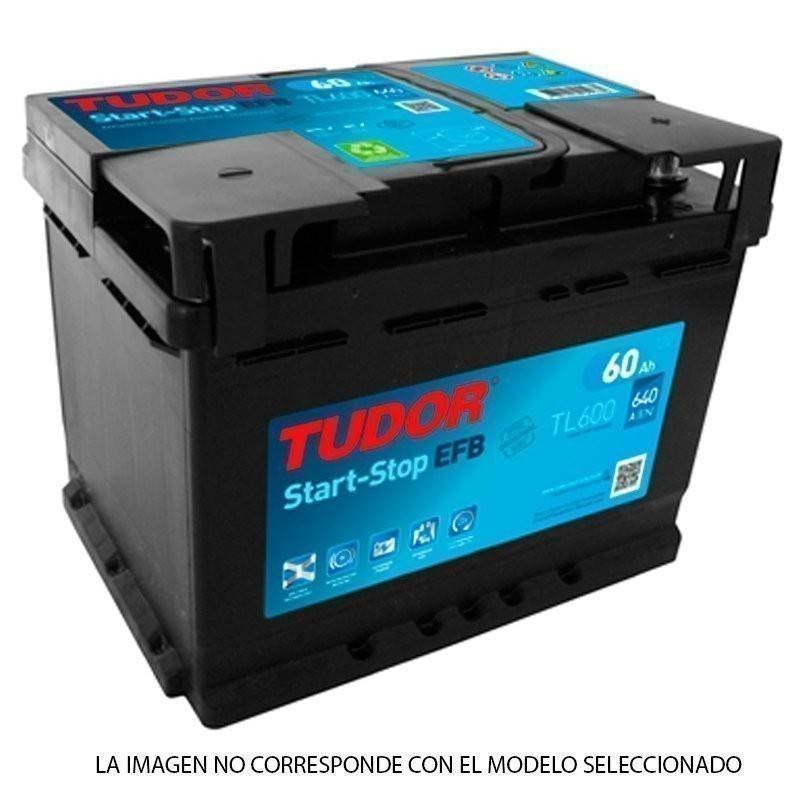 Tudor TL550 | Batería 55Ah 480A EFB