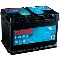 Tudor TL700 | Batería 70Ah 720A EFB