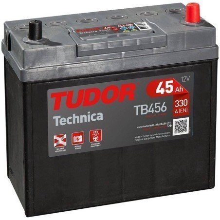 Tudor TB456 | Batería 45Ah 330A Technica